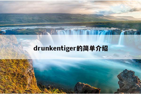 drunkentiger的简单介绍