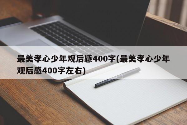 最美孝心少年观后感400字(最美孝心少年观后感400字左右)