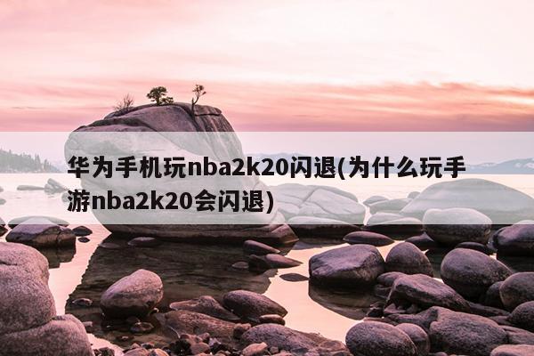 华为手机玩nba2k20闪退(为什么玩手游nba2k20会闪退)