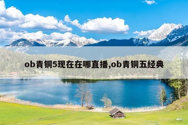 ob青铜5现在在哪直播,ob青铜五经典